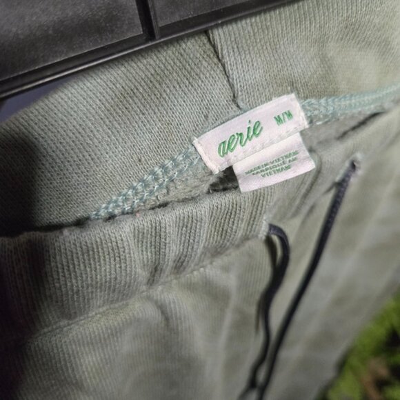 Aerie Tie-Dye Hoodie & Joggers Lounge Set – Size Medium – Sage Green - Picture 11 of 11